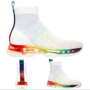 Michael Kors Kendra Pride Knit Sock Sneakers